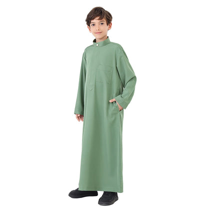 Ramadan Kebaya Abaya Boy Kids Muslim Dress Clothing Turkey Arabic Islam Abayas For Prayer Clothes Djellaba Robe Musulmane Hombre