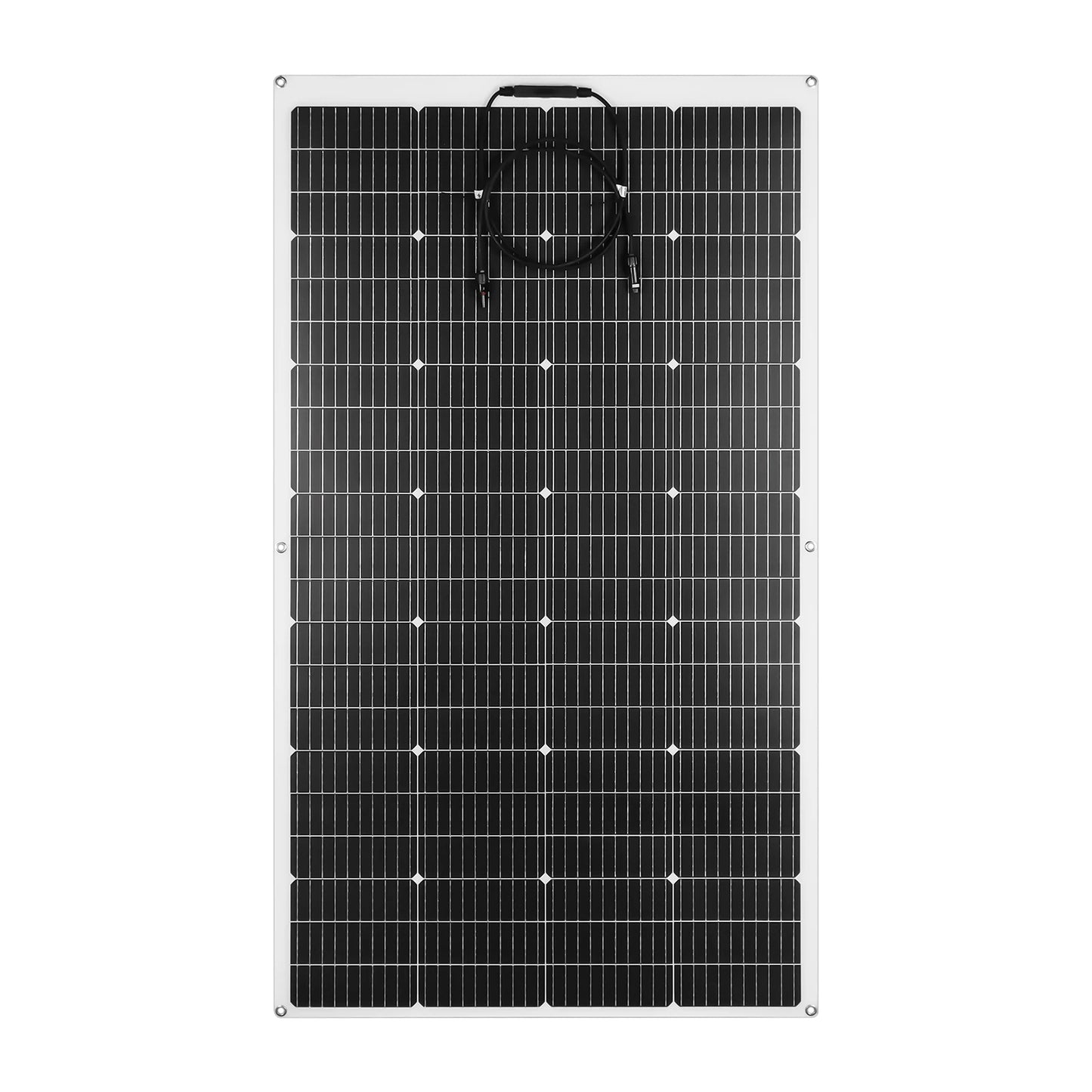 2PCS 200W 100W Flexible Solar Panel 12V 24V Solar Charge Battery Solar Panel Kit 30A Controller Camping RV Home Solar Power Bank