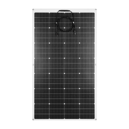 2PCS 200W 100W Flexible Solar Panel 12V 24V Solar Charge Battery Solar Panel Kit 30A Controller Camping RV Home Solar Power Bank