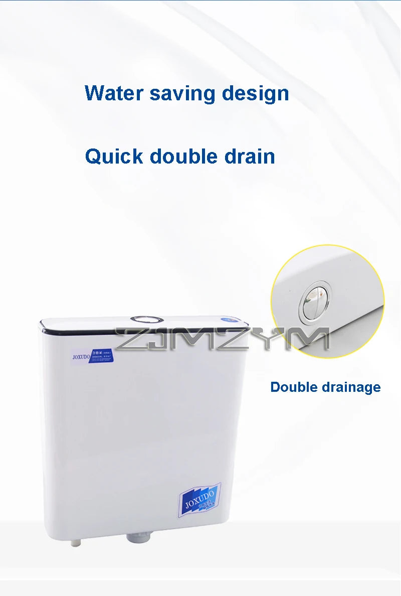 Wall Hanging Household Water Tank Toilet Squat Toilet Energy-Saving Toilet Tank Pumping Thickened Toilet Flushing Tank