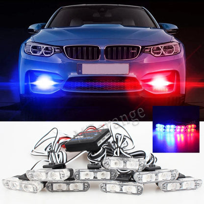 police lights for car Fso Truck Stroboscopes Strobe light auto Grille flash Ambulance Wireless Remote flasher Motorcycle Truck