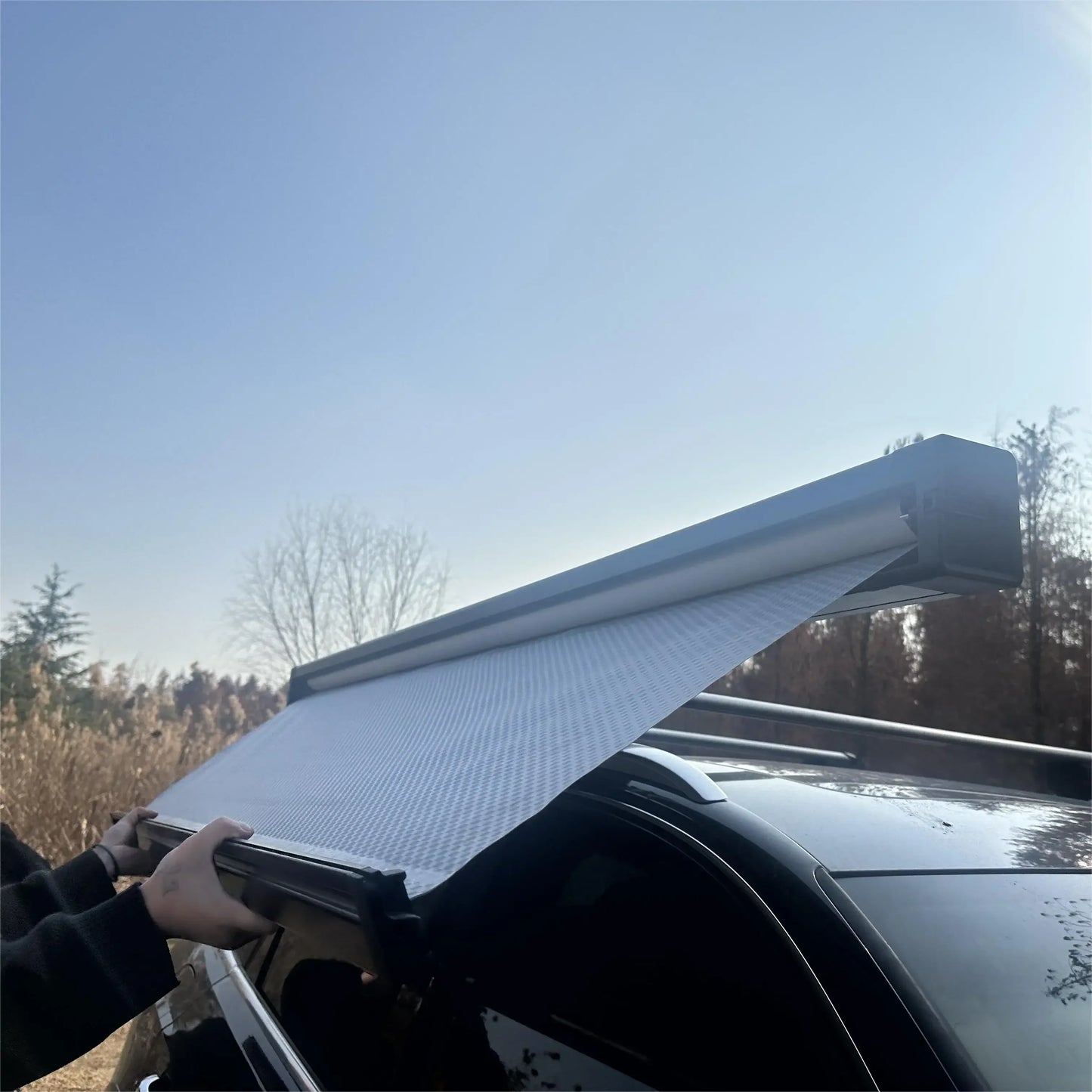 Caravan Awnings,4x4 Offroad Suv Truck Retractable Outdoor Camping Car Side Awning