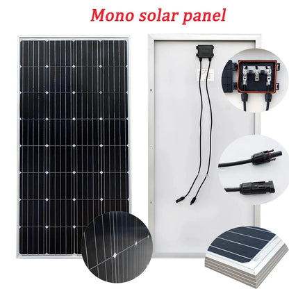 6000W Solar Panel 18V High Efficiency 3KW Portable Power Bank Flexible Charging Outdoor Solar Cells For Battery Home RV Camping