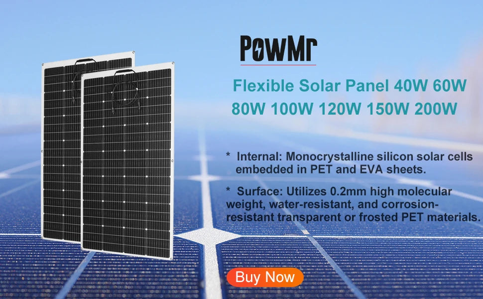 PowMr MPPT 60A Solar Charge Controller Solar Panels Regulator 12V 24V 36V 48V Parallel Up 12 Units For Lead Acid Lithium Battery