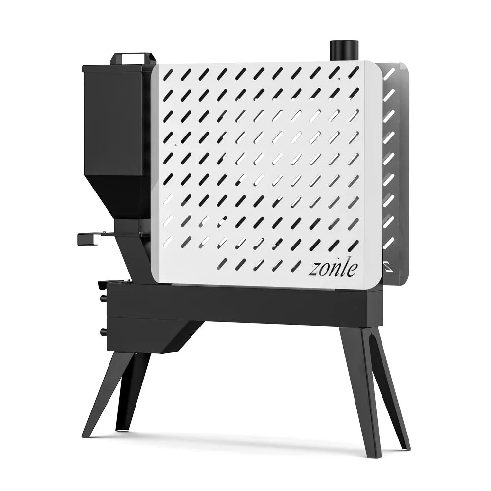 2024 New Product modern style  Non-electric  Outdoor/Indoor pellet stove slim width wood pellet stove heater for sale