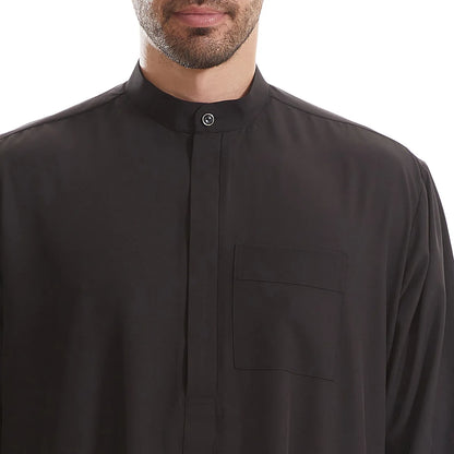 Muslim Abaya Prayer Kaftan Men Kimono Dishdasha Turkey Arabic Djellaba Islam Jubba Thobe Morocco Pocket Robe Ramadan Eid Abayas