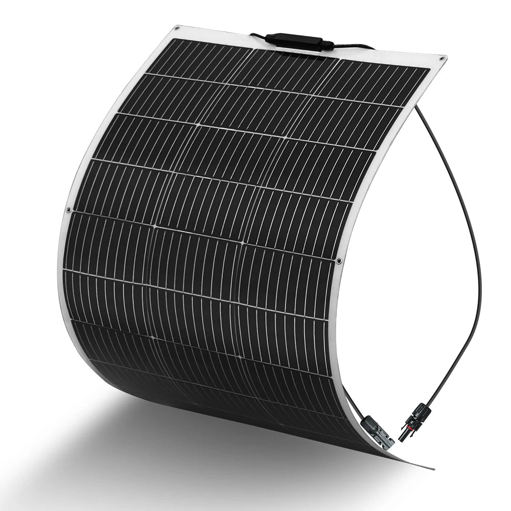 XINPUGUANG Flexible solar panel Kit System 100W - 1000W (100W ,200W 300W 400W 500W 1000W) monocrystalline Solar battery charger