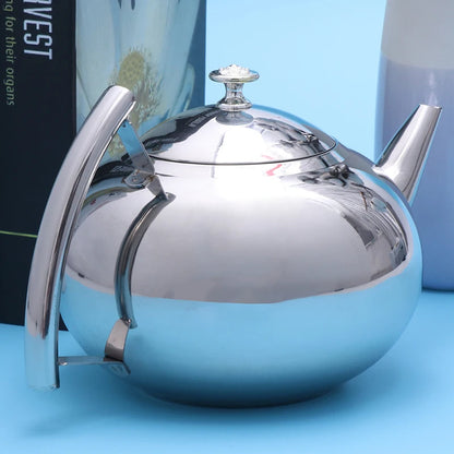 10L Tea Kettle With Handle Thicken Stainless Steel Teapot Water Kettle With Filter For Stove Kettle Coffee Pot Filter Screen