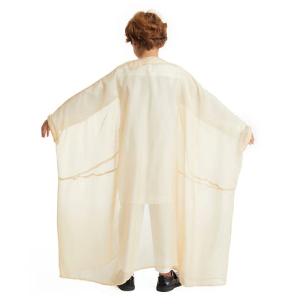 Muslim Boy Kids Kimono Cardigan Open Abaya Dubai Turkey Kaftan Islam Child Jubba Thobe Saudi Arab Thoub Djellaba Dishdasha Dress