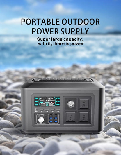 1000W 1024WH Camping Portable Power Station 220V EU Lifepo4 Battery Camping Powerstation Bank Solar Generator RV Camping Laptop