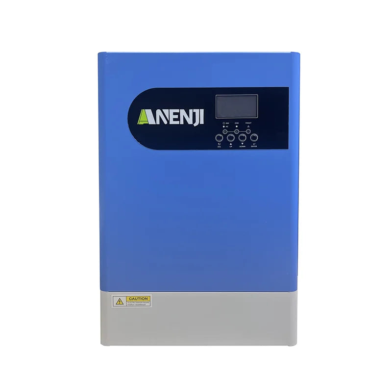 6.2KW 48V Hybrid Solar Inverter Parallel Solar Inverter 220V Pure Sine Wave PV 500V Built-in 120A MPPT Solar Charge Controller