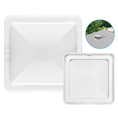 Universal RV Roof Vent Lid Replacement Impact-Resistant Import and Export 14 Inch Vent Cover for Trailer Motorhome Accesssories