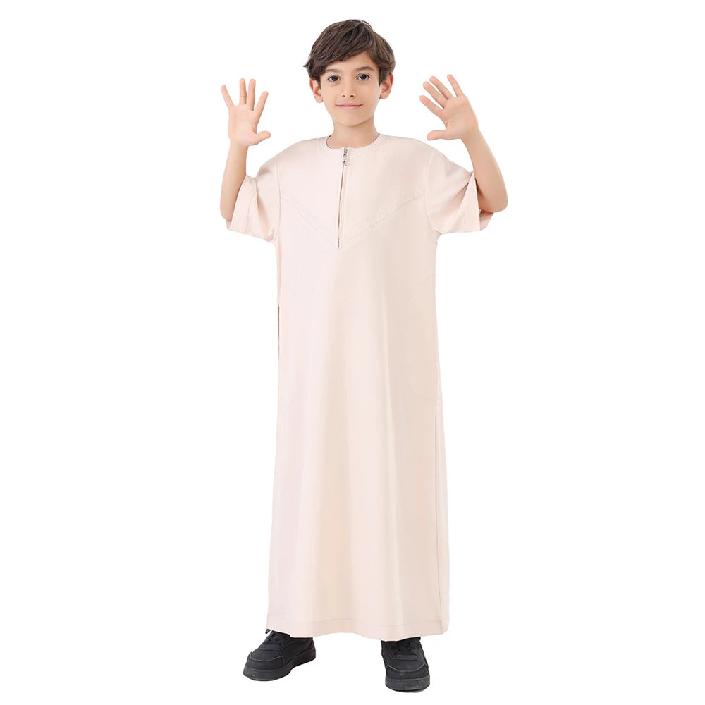 Ramadan Abayas For Prayer Clothes Boy Kids Muslim Dress Clothing Kebaya Abaya Turkey Arabic Islam Djellaba Robe Musulmane Hombre