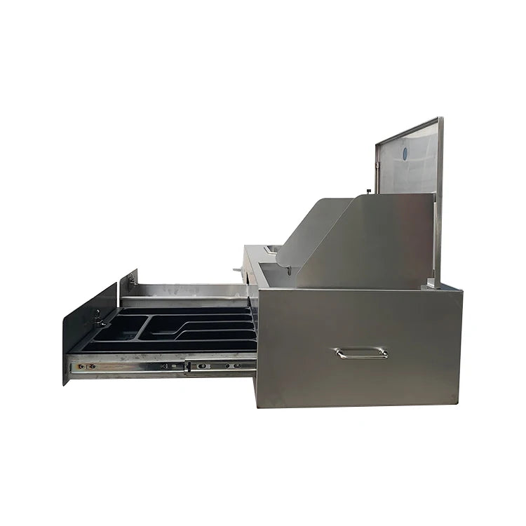 Caravan Rv Camper Folding Sink Customized Stainless Steel 304 Sink And Stove Rv Kitchen Cabinets For Caravan,Camper Accessories