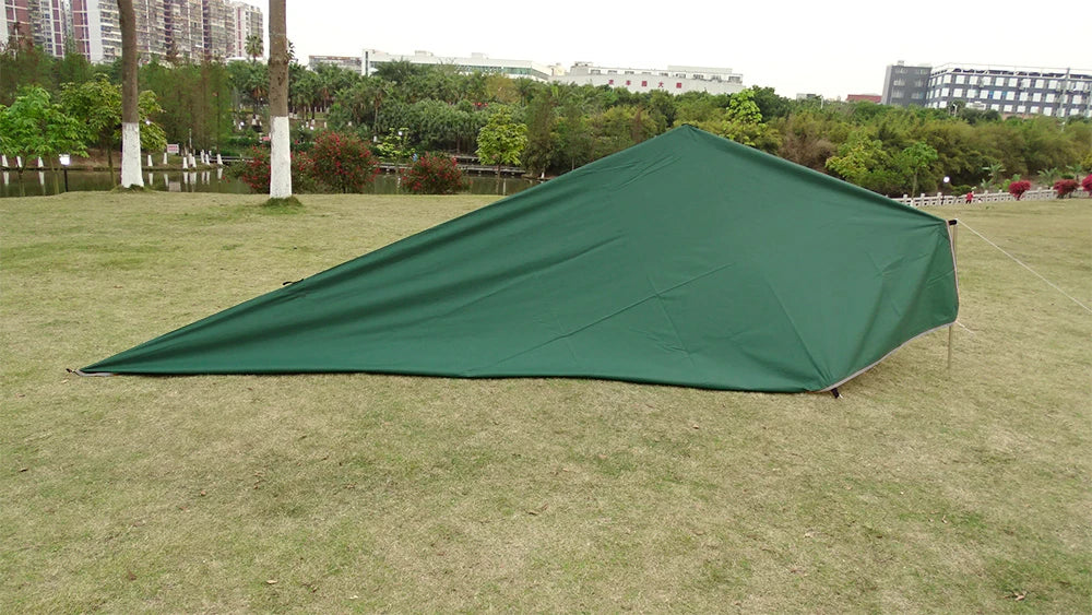 Waterproof Tent Tarp 19 Hang Points Survival Tent Outdoor Camping  Tactical Sun Shelter 4x4 3x4 3x3 Lightweight Sunshade Awning