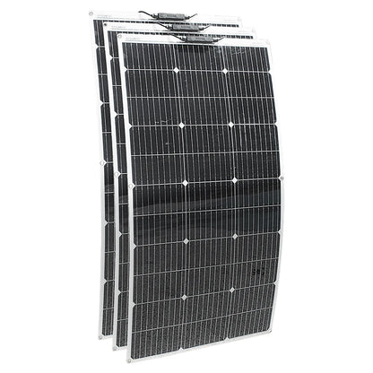 100 Watt Solar Panel 200w 300w 400w Flexible PET Photatic Monocrystalline Cell 12V 24V Battery Charger 1000w Home Solar Panel