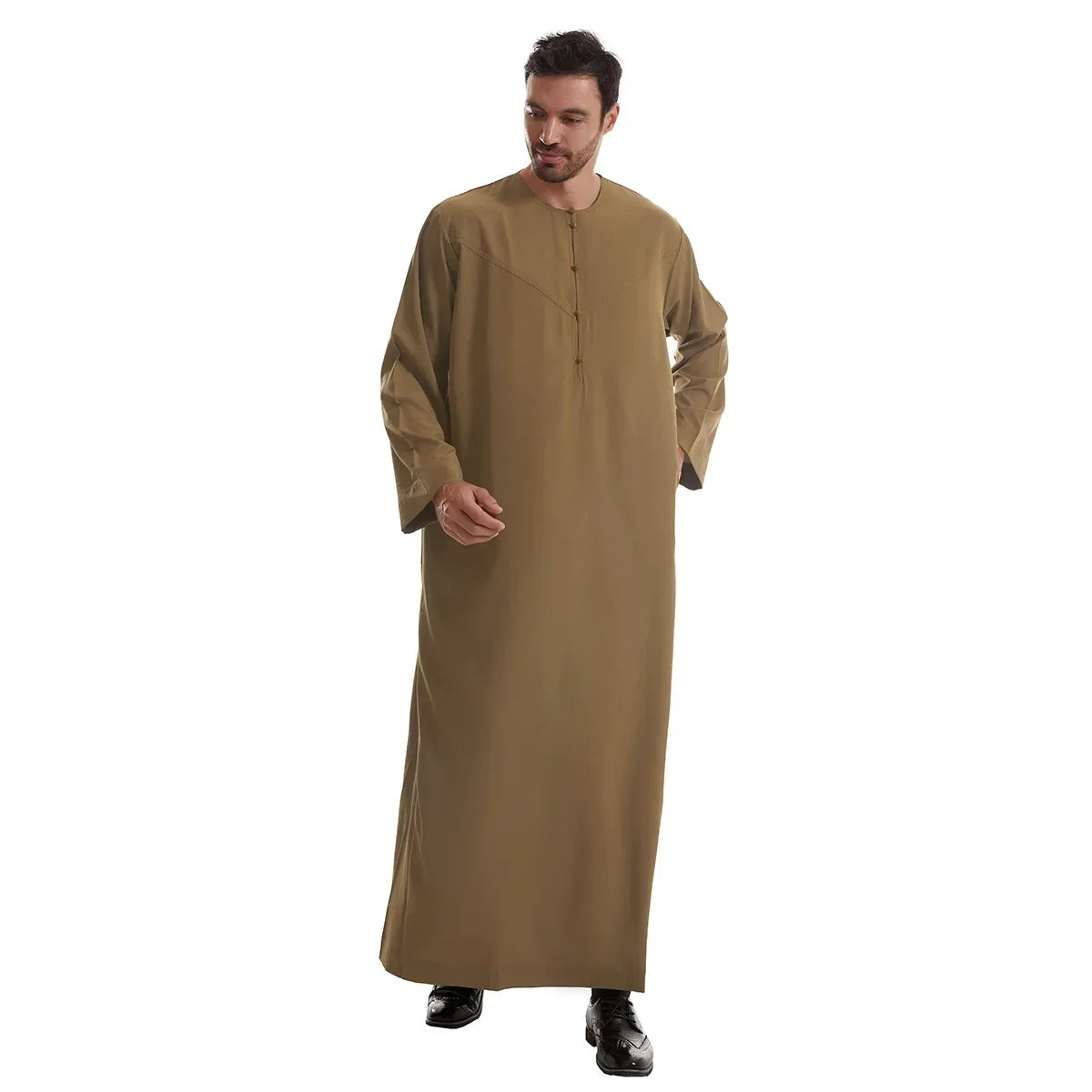 Men Robe Muslim Abaya Dishdasha Modest Djellaba Islamic Dubai Saudi Abayas Prayer Kaftan Eid Ramadan Morocco Jubba Thobe