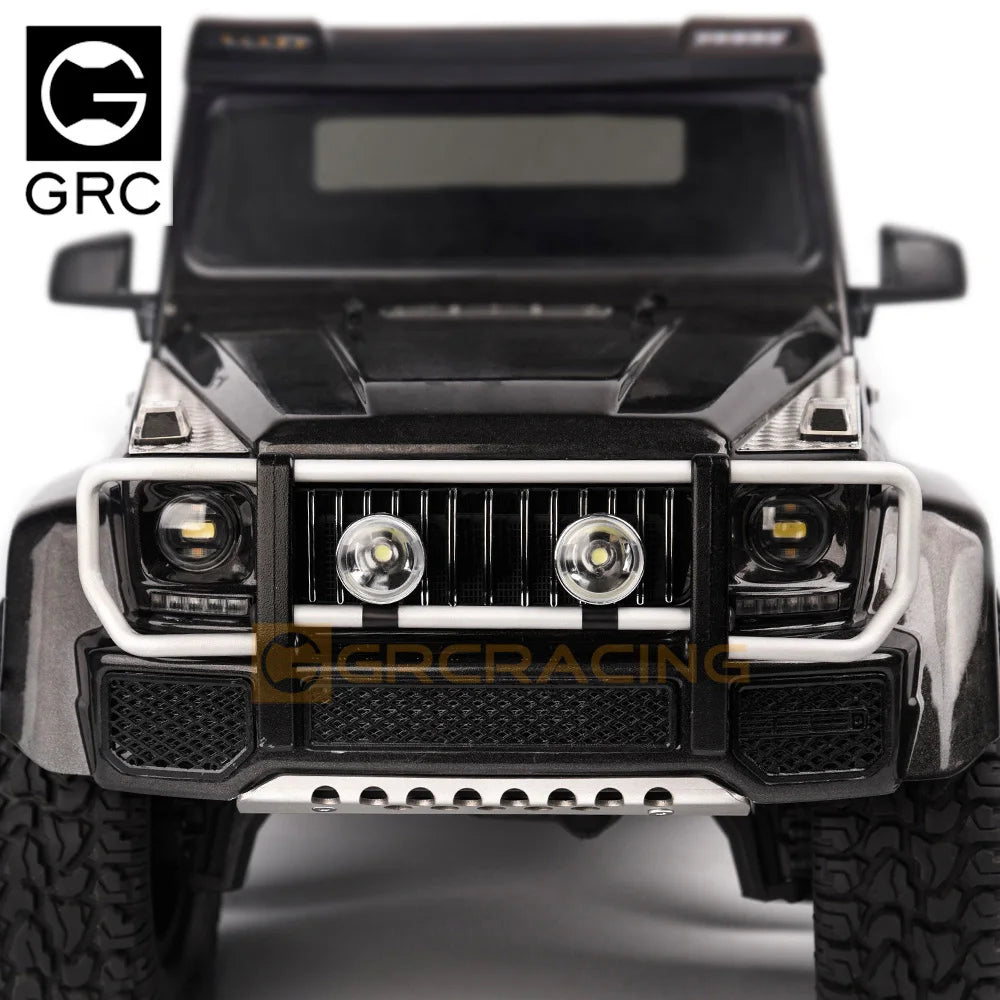 GRC RC Car 1/8 1/10 20mm Spotlight Vintage Round Remote Control Off-Road Searchlight Headlight for T4 SCX10 #G157KG/G157KA