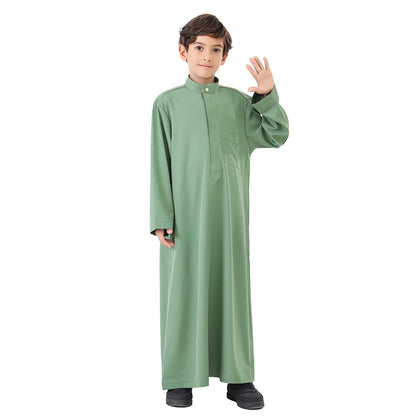 Ramadan Kebaya Abaya Boy Kids Muslim Dress Clothing Turkey Arabic Islam Abayas For Prayer Clothes Djellaba Robe Musulmane Hombre