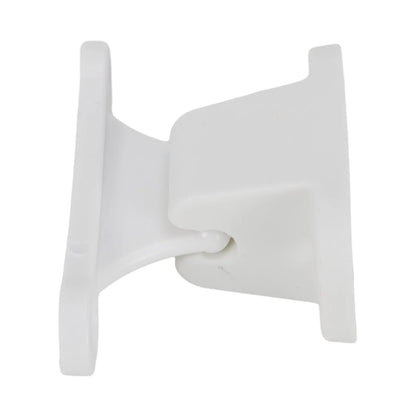 Motorhome Door Catch Retainer Holder White Plastic Main Door Retainer Catch Fit For Swift For Elddis, Coachman, Award Caravans