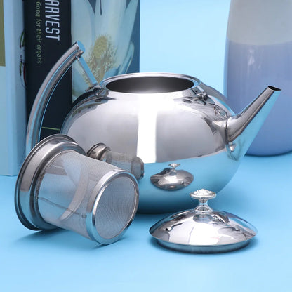 10L Tea Kettle With Handle Thicken Stainless Steel Teapot Water Kettle With Filter For Stove Kettle Coffee Pot Filter Screen