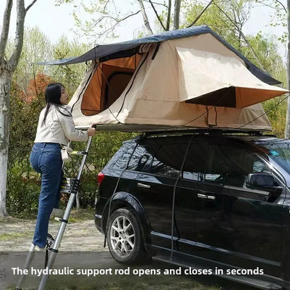 Car Roof Tent Automatic Camping Tent Rainproof Of Aluminum Alloy Material Outdoor Tent For Caravan,Camper Accessories