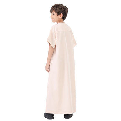 Ramadan Abayas For Prayer Clothes Boy Kids Muslim Dress Clothing Kebaya Abaya Turkey Arabic Islam Djellaba Robe Musulmane Hombre