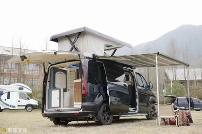 Camper van conversion Straight up roof lifting system vertical lift electric automatic lifting mechanism for your camping car