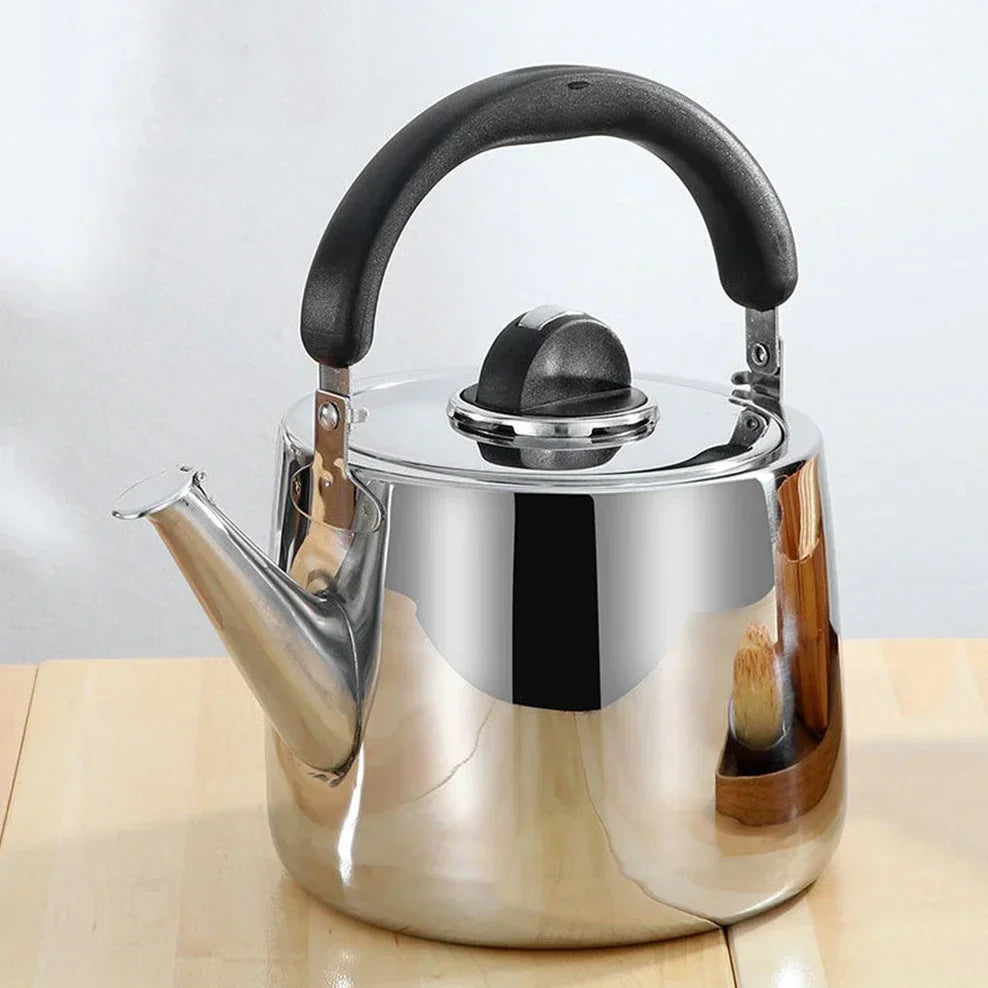 2L/3L/4L Thickened Whistle Kettle 304 Stainless Steel Rapid Heating Boiling Water Pot For Home Tea Kettle