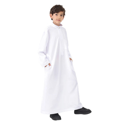 Ramadan Kebaya Abaya Boy Kids Muslim Dress Clothing Turkey Arabic Islam Abayas For Prayer Clothes Djellaba Robe Musulmane Hombre