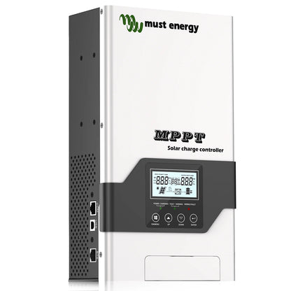 MUST Energy 60A 80A 100A Home MPPT Solar Charge Controller 12V 24V 36V 48V Battery Voltage Regulator Current Charger