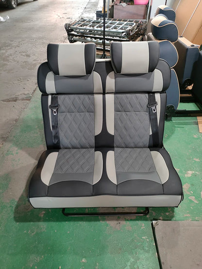 RV Double Seat Double-sided Car Bed Chair Color Customization Adjustable Backrest Angle Car Double Bed