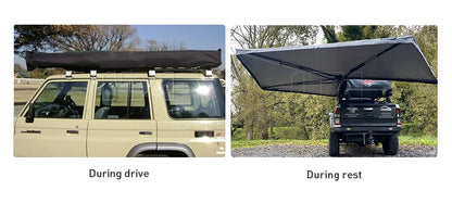 Caravan Awnings,Led Awning 270 Car Side Awning With Side Walls Car Traveling Family Camp Car 270 Awning Walls Free Standing