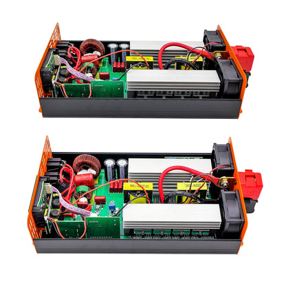 DATOUBOSS Pure Sine Wave Inverter 4000W DC 12V 24V 36V 48V 60V 72V to AC 220V 240V  Continuous Power 2000W With LCD Inverter