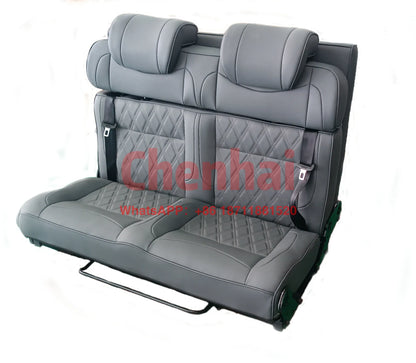 Customizedrv seating  rv seat auto seats for campervan sofa bed two seats trifold bed for van and camping chair