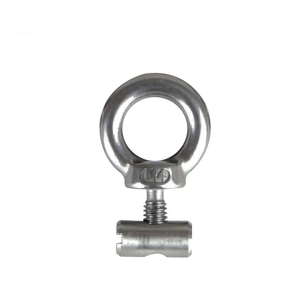 1/2Pcs Awning Rail Stoppers Stops Motorhome Campervan Caravan Silver Stainless Steel M4 X 12mm X 6mm Diameter Camper Parts