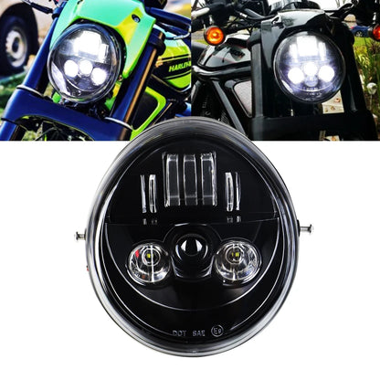 For V Rod VRSCF VRSC VRSCR 2002-2017 60W Vrod LED Front Headlight HI/Low Beam Motorcycle Headlamp