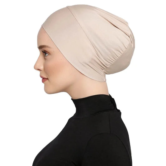 Headband Modal Hijab Scarf Undercap Abaya Hijabs For Woman Muslim Abayas Jersey Turbans Turban Instant Head Wrap Women Cap