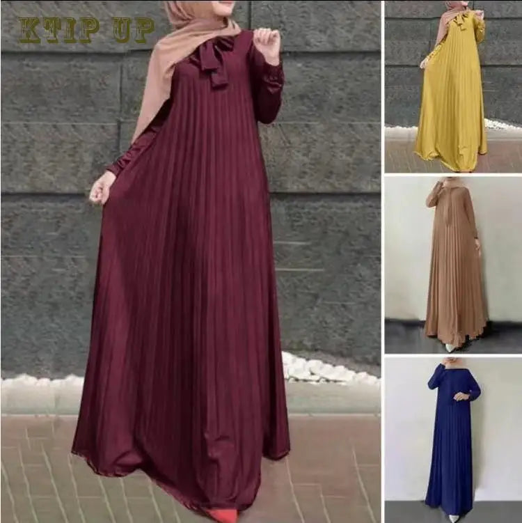 Muslim Long Kimono Hijab Dress for Women, Dubai Abaya, Islam Clothing, Button Shirt, Maxi Dresses, African Abaya