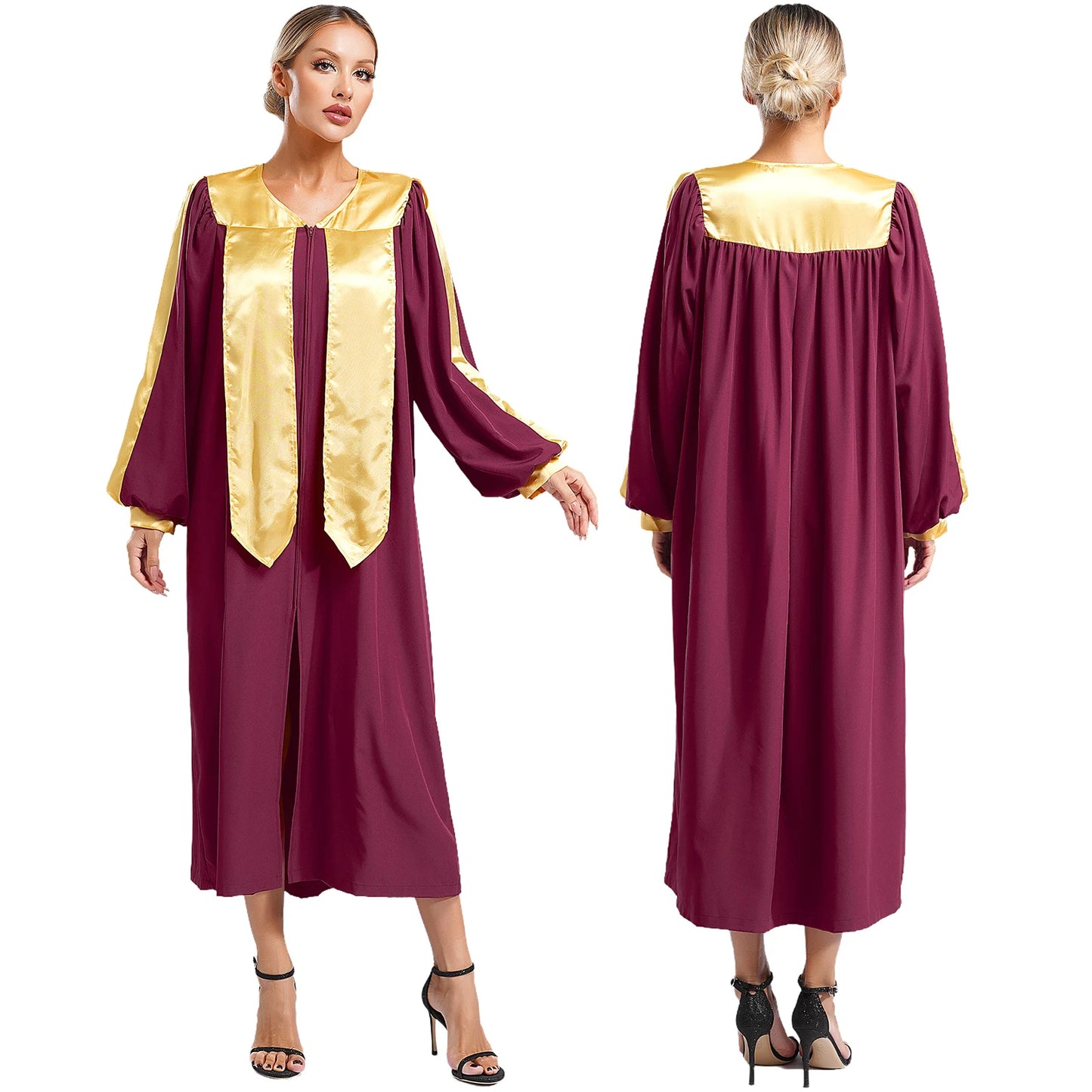 Women Muslim Arabic Tunic Overlay Worship Costume Dancewear Long Sleeve Liturgical Church Praise Dance Dress Lyrical Dance Dress