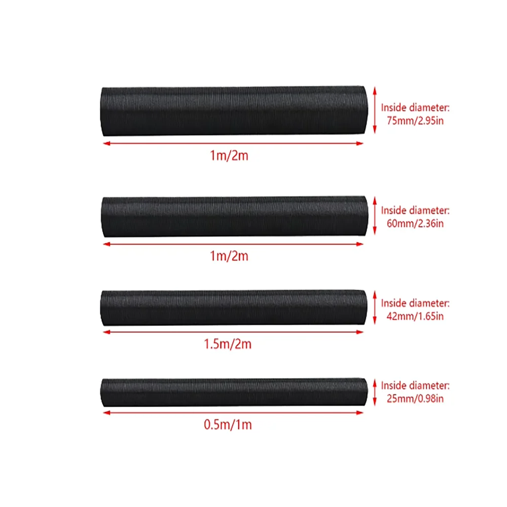 Suitable for Webaster Eberspacier camper van 25mm~90mm diameter 100-500cm long, air diesel parking heater pipe