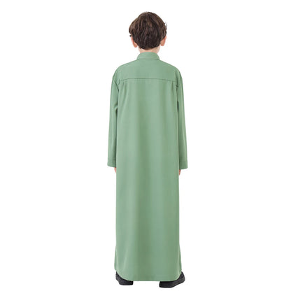 Ramadan Kebaya Abaya Boy Kids Muslim Dress Clothing Turkey Arabic Islam Abayas For Prayer Clothes Djellaba Robe Musulmane Hombre