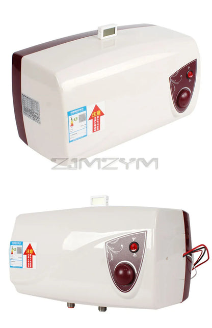 12V/220V Water heater 10L Electric Water Heaters with Water temperature gauge for RV, caravan, camper and boat Motorhome