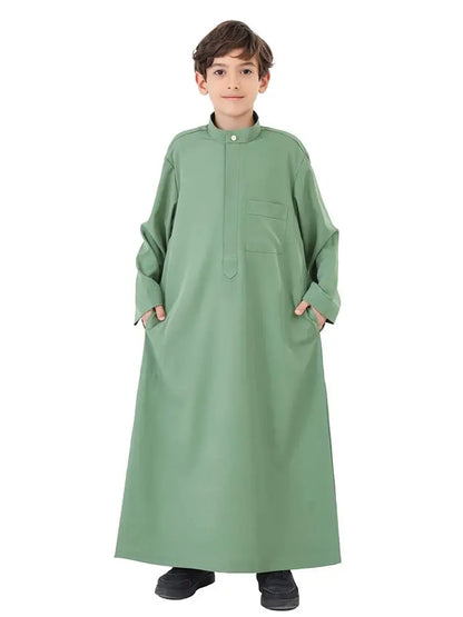 Ramadan Kebaya Abaya Boy Kids Muslim Dress Clothing Turkey Arabic Islam Abayas For Prayer Clothes Djellaba Robe Musulmane Hombre