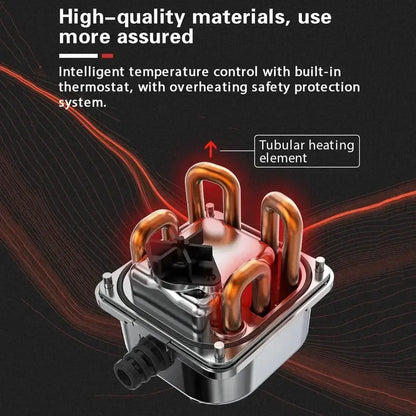 3000W 220V Car Engine Heater Diesel Auto Engine Antifreeze Preheater Truck Coolant Heater Parking Heater Car Heating Accessories