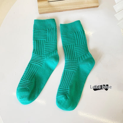 Women's Breathable Wicking Solid Color Socks