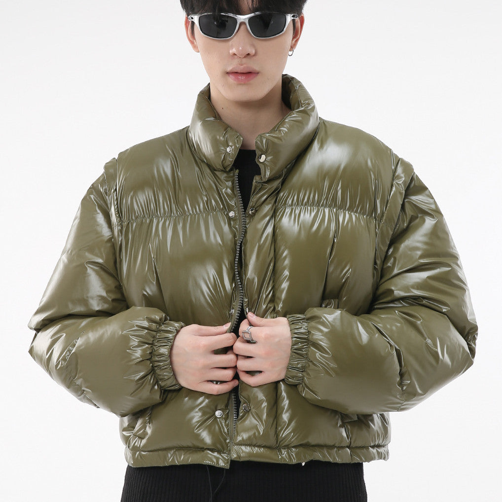 Men's Cotton Coat Warm Personality Trend High Sense