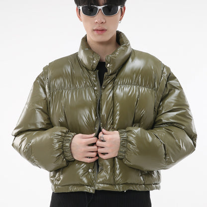 Men's Cotton Coat Warm Personality Trend High Sense