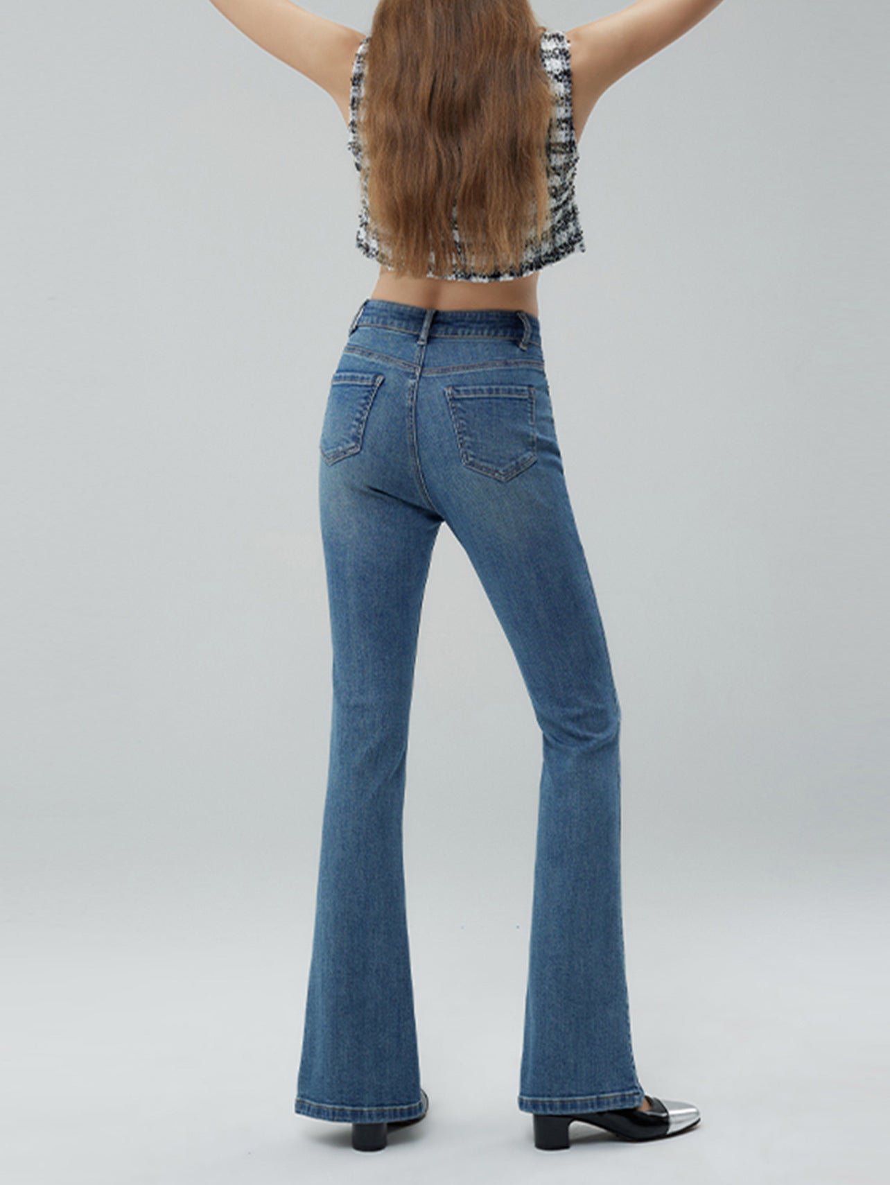 Fashion Special Split Bell-bottom Pants Women