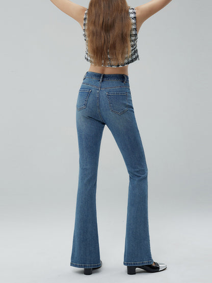 Fashion Special Split Bell-bottom Pants Women